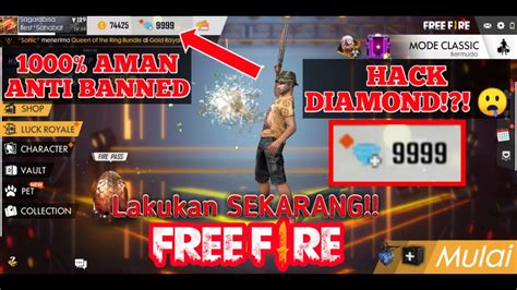 Make sure to select the proper region for your account. TANPA ROOT TUTORIAL HACK DIAMOND FREE FIRE SCRIFT WORK 2019