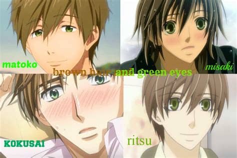 Browse brown haired anime guy pictures, photos, images, gifs, and videos on photobucket. Anime Guys with..brown hair and green eyes by ...