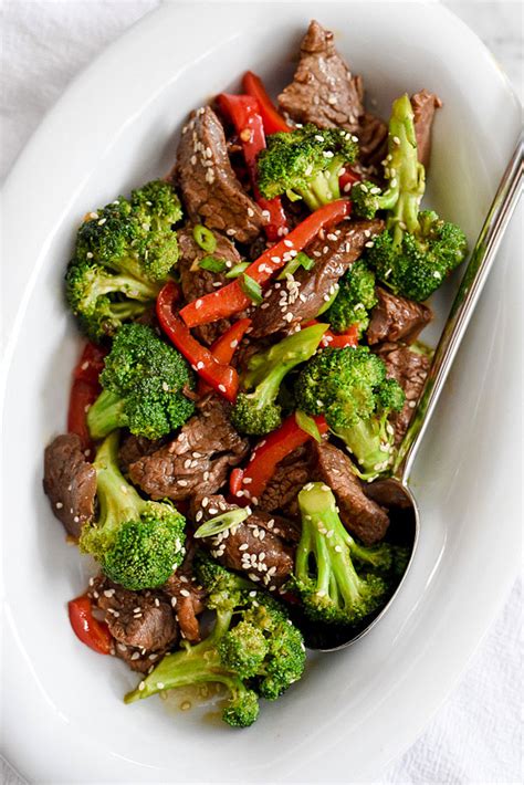 Beef and broccoli chow mein serves 4 prep time: Beef With Broccoli Recipe | foodiecrush.com