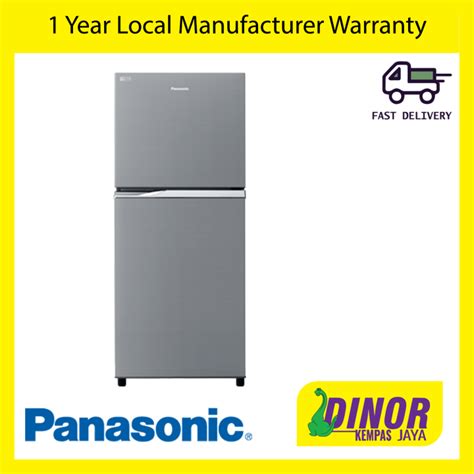 Panasonic 262l Econavi Inverter 2 Door Fridge Refrigerator Nr Bl268psmy