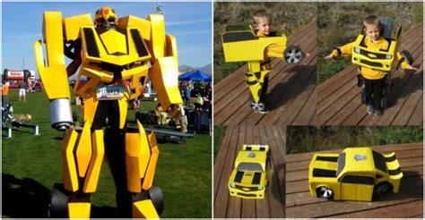 DIY Transformer Costume How To Instructions