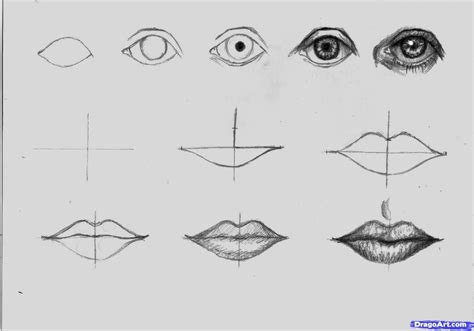 How To Draw Lips Step By Step For Beginners At Drawing Tutorials