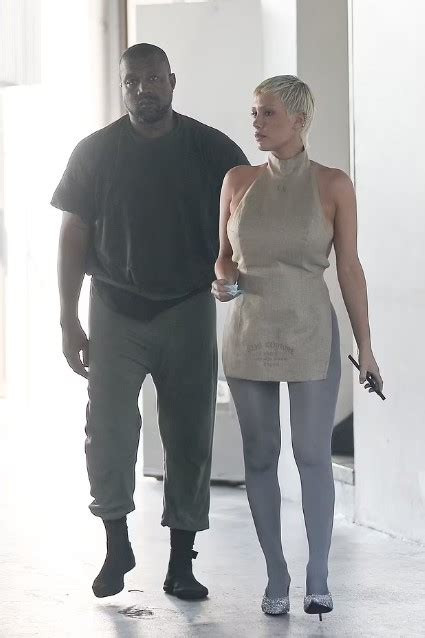 Kanye West And Wife Bianca Censori Pack On Serious PDA During Lunch