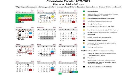 Calendario Escolar 2021 22 Calendario Escolar Ciclo 2020 2021 Sep