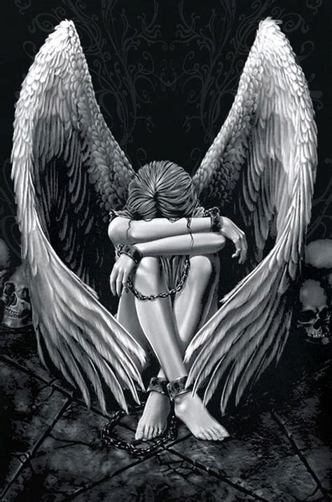 Pin By Angie La Pignato On Tatts Fallen Angel Canvas