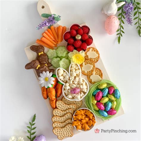 Easter Snack Board Easter Charcuterie Board Easter Candy Board