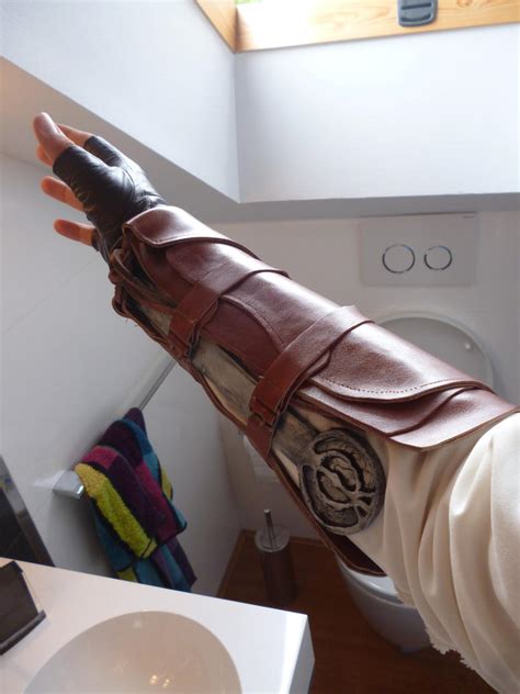 Assassins Creed Connors Leather Vambrace By Hunterssoul On DeviantArt