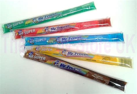 Mr Freeze Ice Pops From The Corner Shop 90s Childhood Childhood