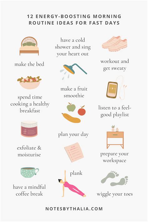 60 Morning Routine Ideas To Try On Busy Or Slow Days Notes By Thalia