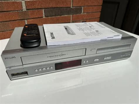 PHILIPS DVP V DVD VCR Combo Player VHS Recorder Head Hi Fi With