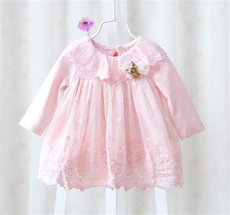 2017 New Girl Dress European Style Baby Dress Baby Girls Clothes Cotton