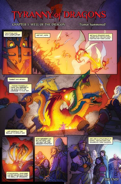 Tyranny Of Dragons Online Comic Entire Series Complete Tribality