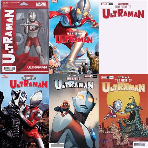 Rise Of Ultraman 1 Variant Cover Bundle Pack Of Six Variant Covers