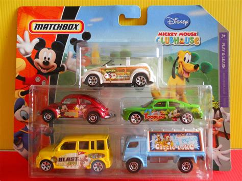 Disney Matchbox Diecast Cars Mickey Mouse Clubhouse Hot Wheels