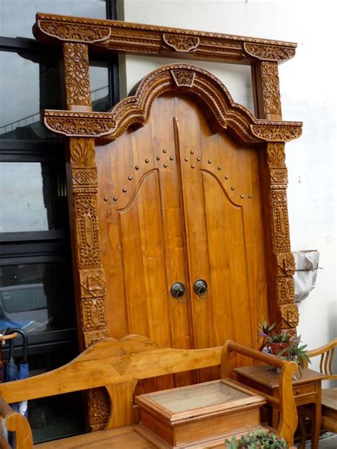 Balinese Doors With Carbing Decor Home Decor Doors