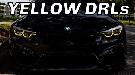 HOW TO INSTALL CSL YELLOW DRL MODULES On Your BMW F80 M3 F82 M4