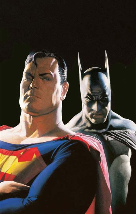 Alex Ross Superman And Batman Alex Ross Batman And Superman Comic