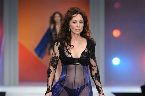 Marie Helvin Looks Stunning At Lingerie London Fashion Show Aged 60 Mirror Online