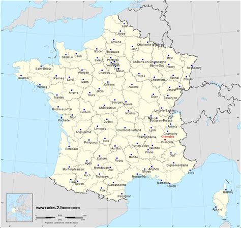 Carte De Grenoble Situation Géographique Et Population De Grenoble