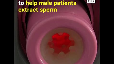 sperm extractor machine replicates human vagina for donors hospital sperm sex collecting