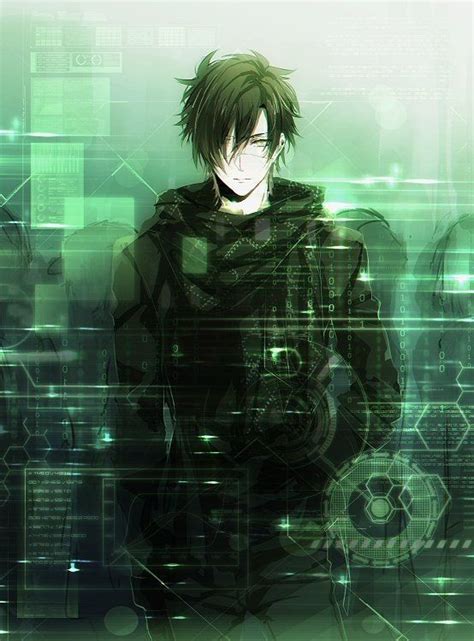 Pin By Night On Kyn Cyborg Anime Dark Anime Anime Drawings Boy