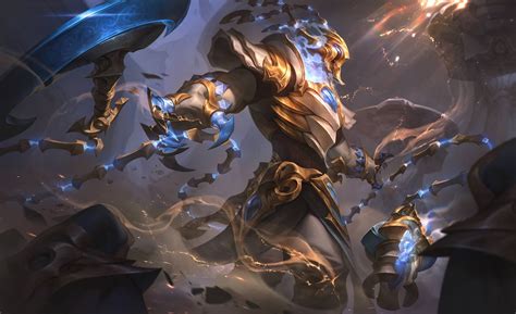 Championship Thresh Golden Splash Art Rthreshmains