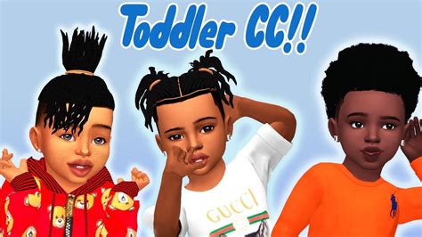 Sims 4 Custom Content Cas Cc Finds Toddler Cc Folder Download 2019
