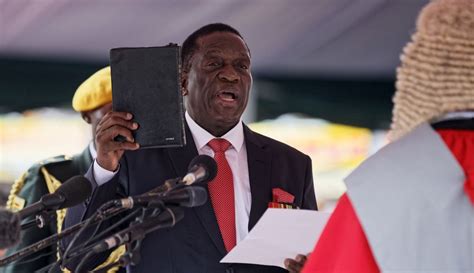 Mnangagwa Juró Como Nuevo Presidente De Zimbabue Tepuy Digital