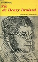 VIE DE HENRY BRULARD par STENDHAL: bon Couverture souple (1969) | Le-Livre