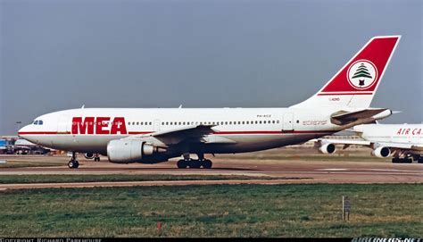 Airbus A310 203 Middle East Airlines Mea Aviation Photo 6361443
