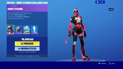 Derby Dynamo Skin Pack New Fortnite Item Shop Update Now August 19