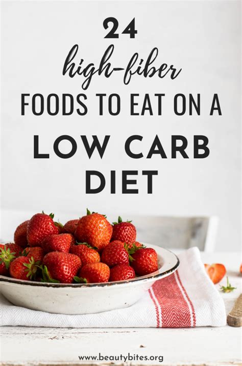 24 High Fiber Low Carb Foods To Eat Every Day Beauty Bites