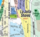 La Jolla Shores Map, San Diego County, CA – Otto Maps