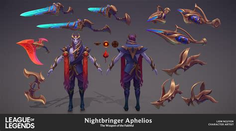 Nightbringer Aphelios Liem Nguyen League Of Legends League Of