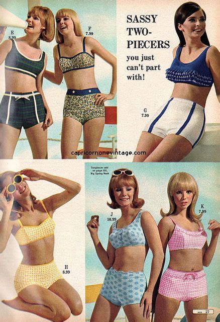 Vintage Montgomery Wards Swimwear Swimsuits Bikini Hot Sex Picture