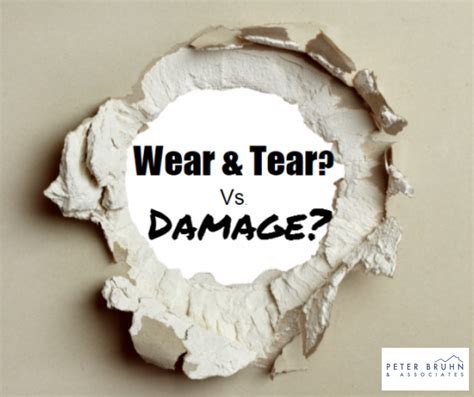 What Is The Difference Between ‘wear And Tear And ‘damage