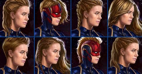 Fansunleashedshop These Alternate Captain Marvel Hairstyles From