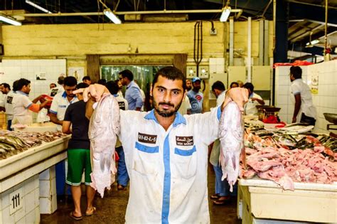 Dubai Fish Market In Deira United Emirates Editorial Photo Image Of