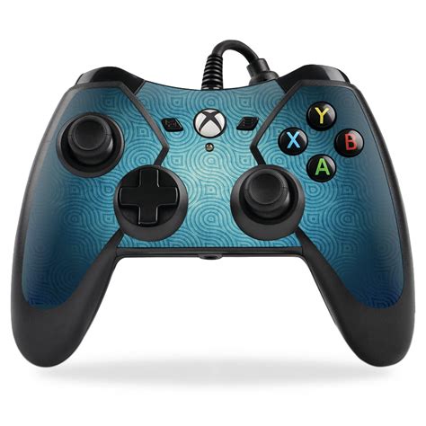Skin Decal Wrap Compatible With Powera Pro Ex Xbox One Controller Blue