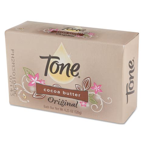 Tone 99270 Skin Care Bar Soap Almond Color 4 14 Oz Individually