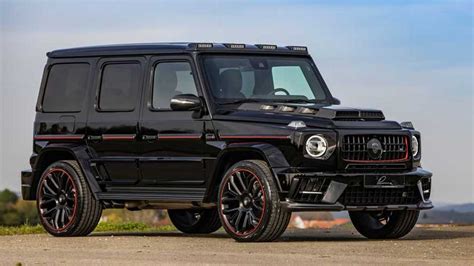 Mercedes G Class Muscled Up By Lumma With Custom Body 24 Inch Wheels