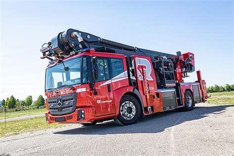Aerial And Hydraulic Platforms For Fire Trucks Rosenbauer