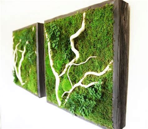 How they created the living wall art: artisan moss « Inhabitat - Green Design, Innovation ...