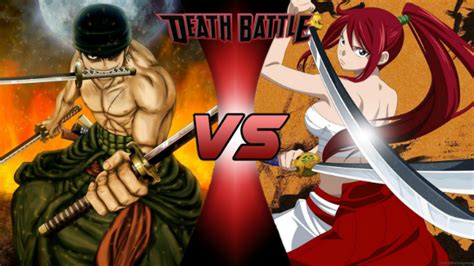 Death Battle Zoro Vs Erza - Image - Roronoa Zoro vs Erza Scarlet.png | DEATH BATTLE Wiki | FANDOM