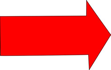 Red Right Arrow Clip Art At Vector Clip Art Online Royalty