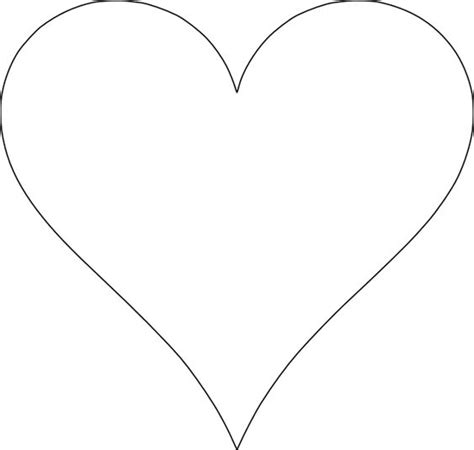 5 Free Heart Shaped Printable Templates For Your Craft Projects Style