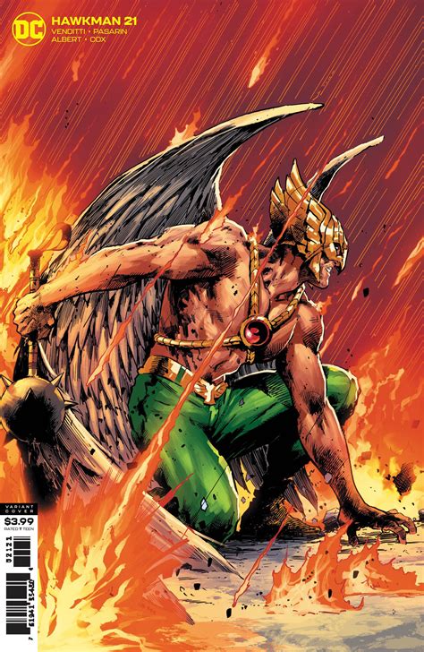 Hawkman 21 4 Page Preview And Covers Released By Dc Comics