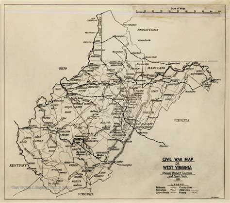 Civil War Map Of West Virginia West Virginia History Onview Wvu Libraries
