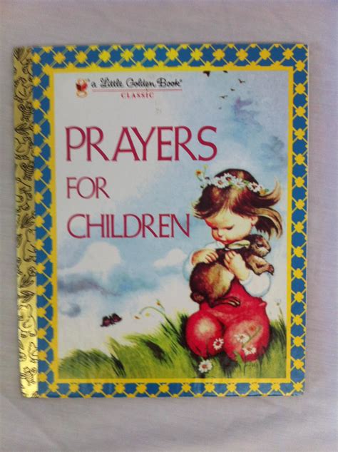 Prayers For Children Little Golden Books By Wilkin Eloise Golden