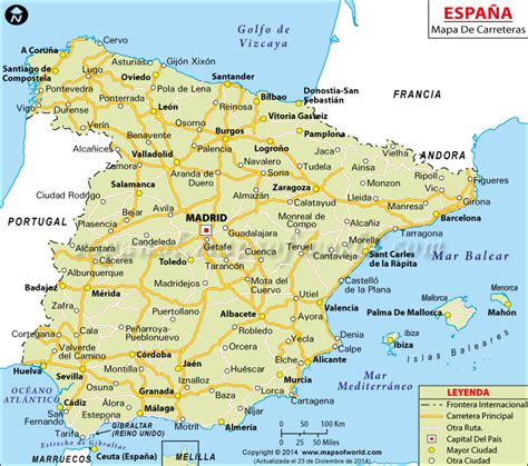 Espanha Mapa 🥇 Mapa De España ⊛ Político Físico Mudo Con Nombres